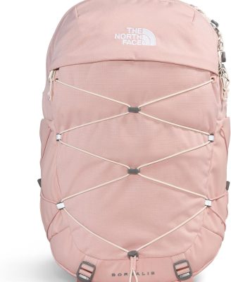 THE NORTH FACE Women's Borealis Commuter Laptop Backpack, Pink Moss Dark Heather/Gardenia White-NPF, One Size